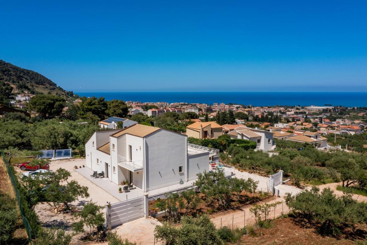 Villa Maria Con Piscina E Vista Mare Castellammare del Golfo Dış mekan fotoğraf